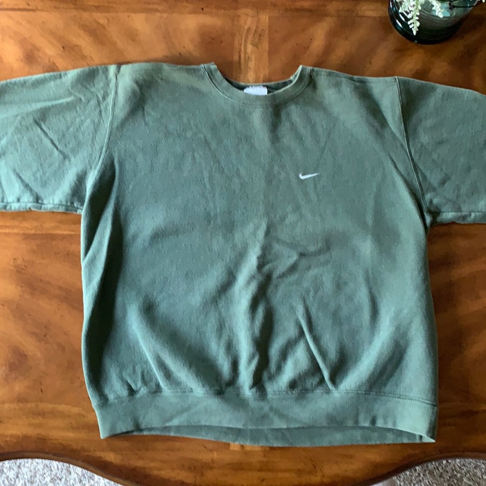 Nike sweatshirt. Olive green. Men’s Large.